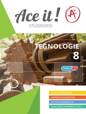 cover image of Ace It! Tegnologie Graad 8